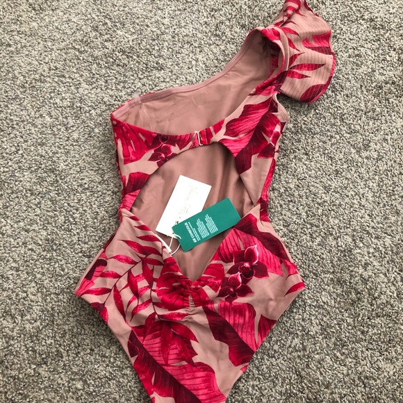 *SOLD* Johanna Ortiz/H&M one shoulder swimsuit - Picture 5 of 6